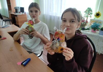 Мастер-класс из осенних листьев «Шалунья – Совунья»